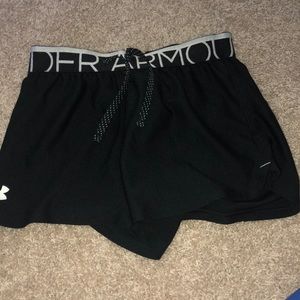 Under armor black shorts